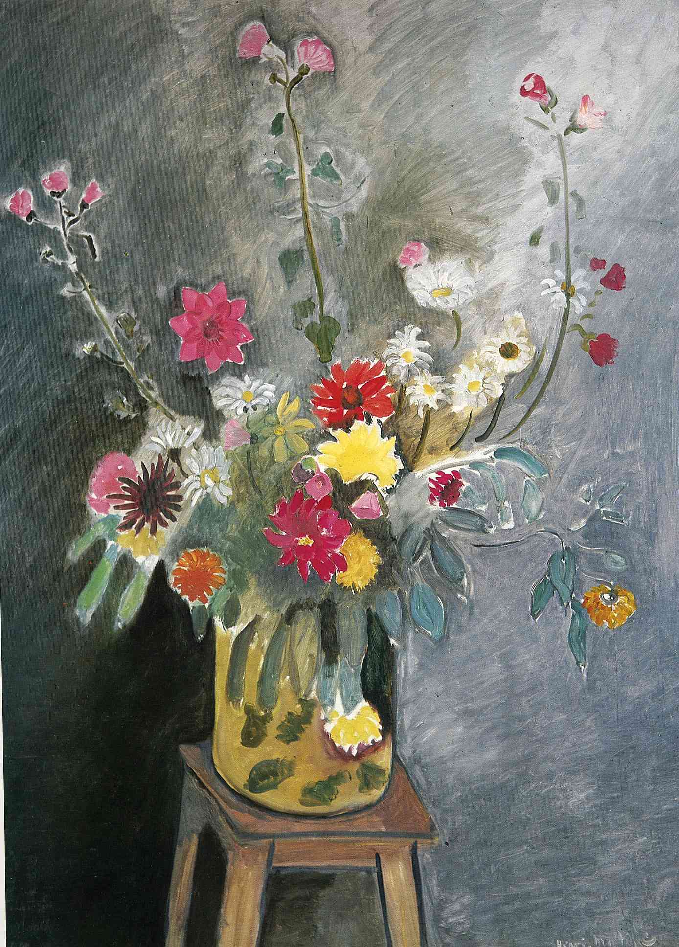 Henri Matisse - Bouquet of mixed flowers 1917